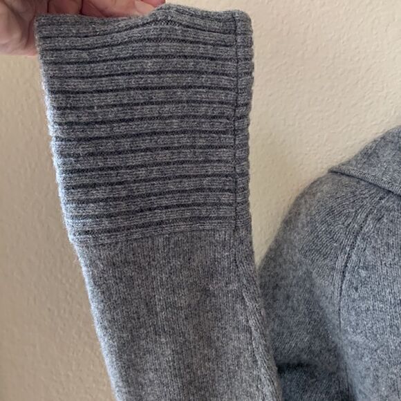 Alexandra‎ Bartlett 100% Lambswool Zip Cardigan Hoodie Sweater size medium - Picture 4 of 11